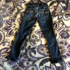 Girls Abercrombie pull-on jean leggings